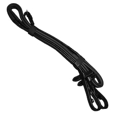 Collegiate Flexi Grip Reins IV - Black - 54in