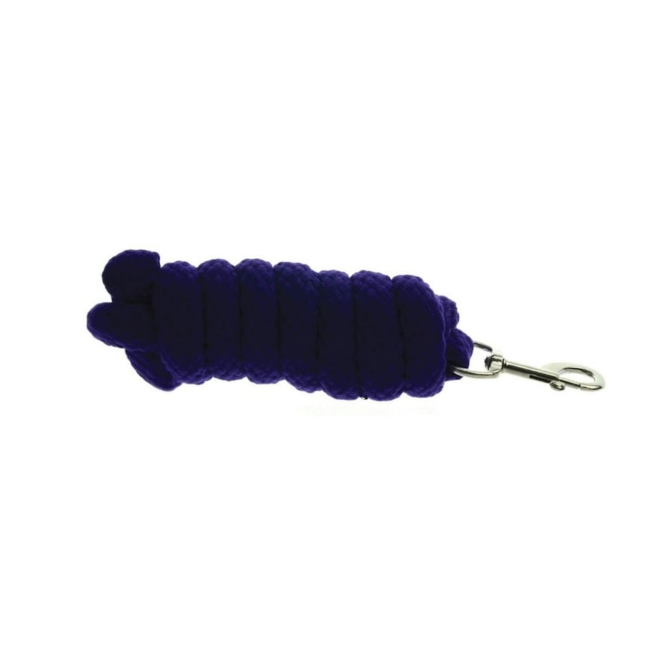 Hy Extra Thick Extra Soft Lead Rope - Purple - 2m