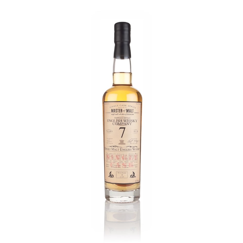 image 1 of English Whisky Co. 7 Year Old 2008 cask B1490 - Single Cask Master of Malt