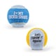image 1 of Pre-Personalised Dog Balls Gift Pack 2pcs Blue I Love My Cocker Spaniel