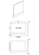 image 2 of Balterley Straight Bath End Panel and Plinth - Antique Oak