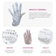 image 2 of Pack of 24 King of Pop Sequin Glove Silver | One Size
