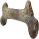 image 1 of Pet Qwerks Dinosaur BarkBone - Wood Dog Bone for Moderate Chewers - Peanut Butter Flavor - 9.75"