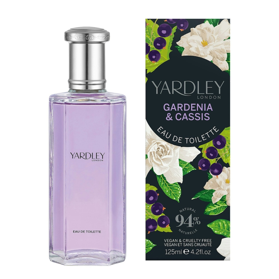 image 1 of Yardley London Gardenia and Cassis Eau de Toilette 125ml