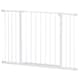 image 6 of PawHut Pressure Fitted Pet Dog Safety Gate Metal Fence 76 cm Tall, White