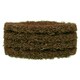 image 3 of Coarse Abrasive Scotch Mop Rust Paint Removal Polishing Buffing 4" x 4 Row