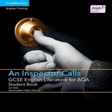 Gcse English Literature For Aqa An Inspector Calls Student Book Gcse English Literature Aqa