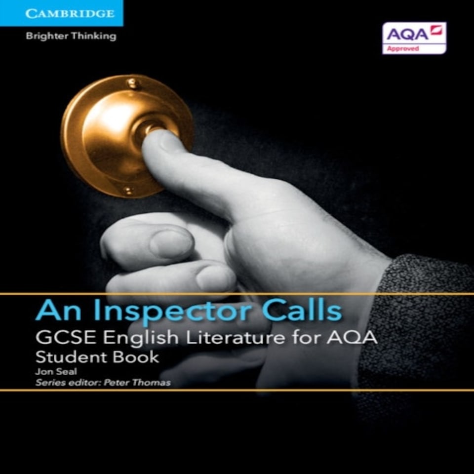 Gcse English Literature For Aqa An Inspector Calls Student Book Gcse English Literature Aqa