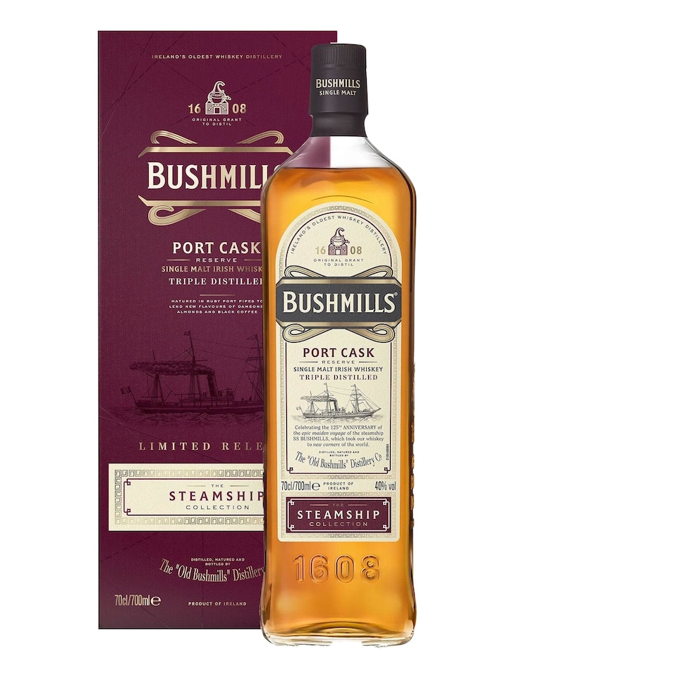 Bushmills The Steamship Port Cask Whiskey 70cl