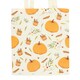 image 3 of Something Different Autumn Days Print Polycotton Tote Bag - White/Orange - One Size