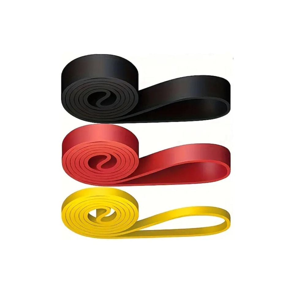 image 1 of GYM SETS UK Resistance Bands Sets- (3 Band Set)