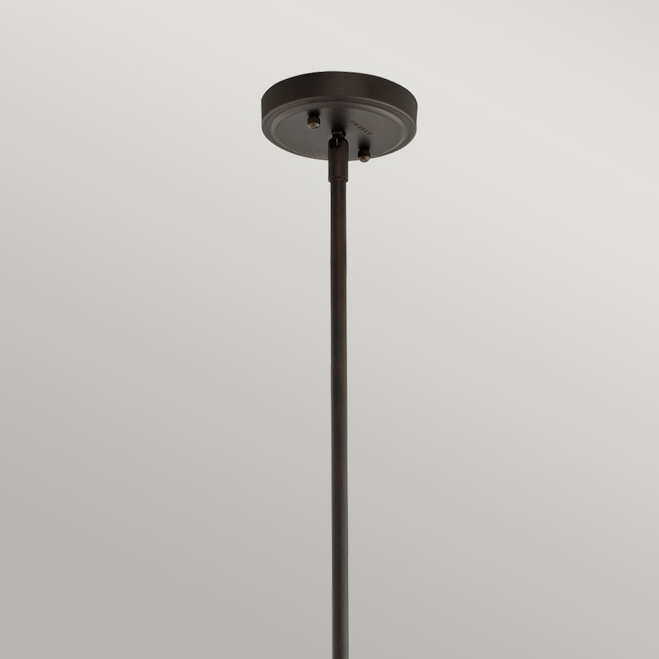 image 1 of Everly 1 Light Medium Dome Ceiling Pendant Light Bronze, E27