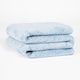 image 4 of OHS Luxury Soft Waffle Honeycomb Mink Warm Blanket, 150x200cm - Blue