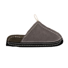 Benji & Flo Country Fetch The Slipper Suede Dog Toy | Grey | Grey/Black | One Size | 1