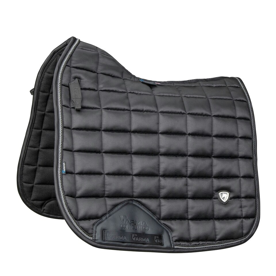 ARMA Eltar Satin Dressage Saddlecloth Blue | Size: 17 Inch - 18 Inch
Colour: Navy