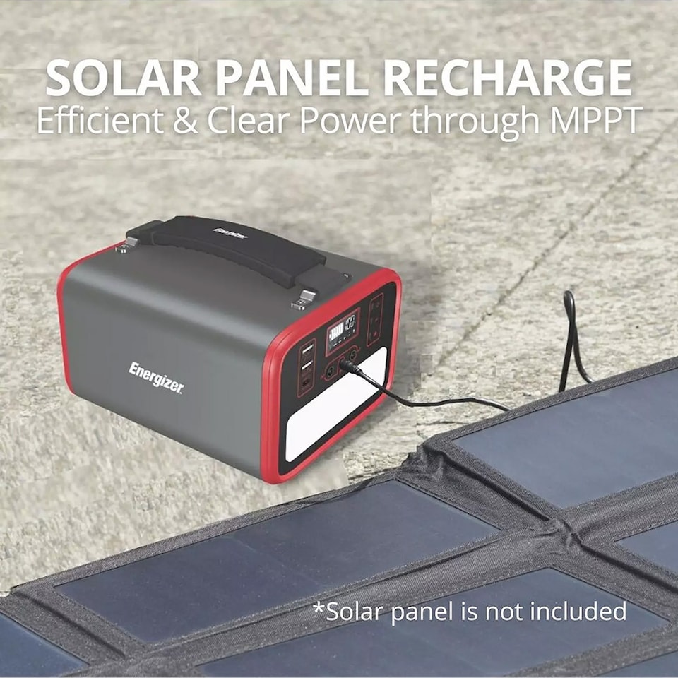 image 1 of Energizer 240Wh Power Station Black