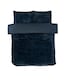 image 3 of Chunky Ribbed Fur Polyester Duvet Cover Set with Pillowcase | Purple | Plum | King | 1