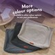 image 4 of Paws for Slumber Sherpa Pet Bed Cover, Light Grey, Large