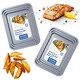 image 1 of Easy to Clean 6 Pack Non-Stick Oven Baking Tray Set 35cm x 31cm & 28cm