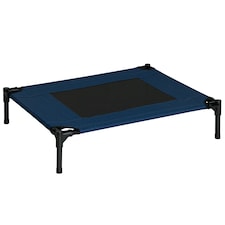 PawHut Pet Puppy Raised Bed Cot Dog Cat Elevated Cots Trampoline Indoor Outdoor