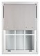 image 2 of FURNISHED Blackout Roller Blinds with Round Eyelets Cut to Size Easy Fit Window Shade | Grey | Grey | (W) 150cm x (L) 210cm