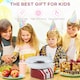 image 4 of HOMCOM Cotton Candy Maker Machine Gadgetry Electric Making Candy Floss Red