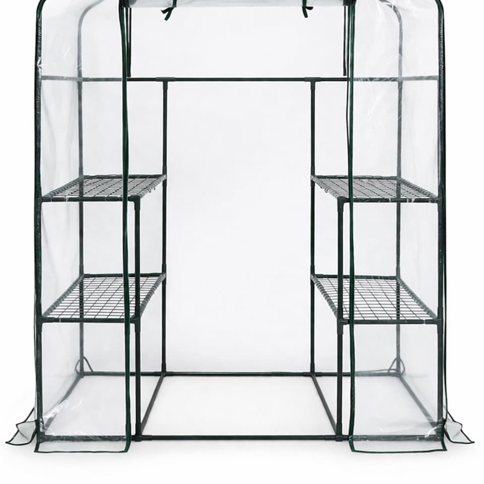 image 1 of Replacement Spare PVC Cover for 3-Tier Walk-in Garden Greenhouse