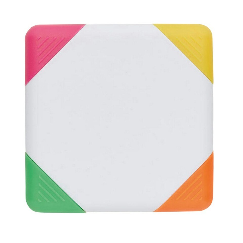 image 1 of MidOcean Squarie Square Highlighter - White - One Size