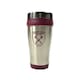 image 1 of West Ham United FC Executive Metallic Travel Mug - Silver/Maroon - One Size