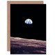 image 1 of Nasa Earth From Moon 50Th Anniversary Moon Landing Greetings Card