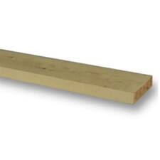 PACK OF 20 (Total 20 Units) - 25mm x 125mm Sawn Redwood Timber - 4.8m Length