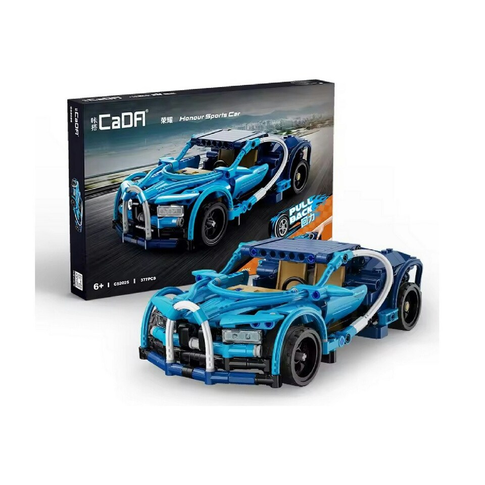 image 1 of CaDa 1:18 Honour Pull Back Racing Car 377 Pieces