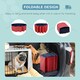 image 3 of PawHut Pet Swimming Bath Portable Cat Dog Foldable Puppy Bathtub