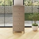 image 2 of Palma 5 Drawer Chest of Drawers Putty