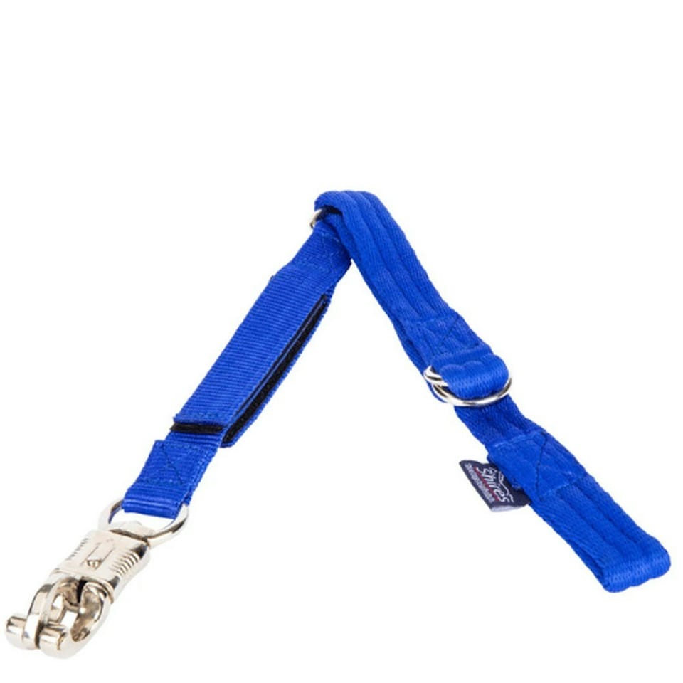 ARMA Breakaway Horse Trailer Tie With Panic Hook - Blue - 62cm - 75cm