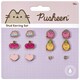 image 3 of Pusheen The Cat Fruits Themed Stud Earring Set