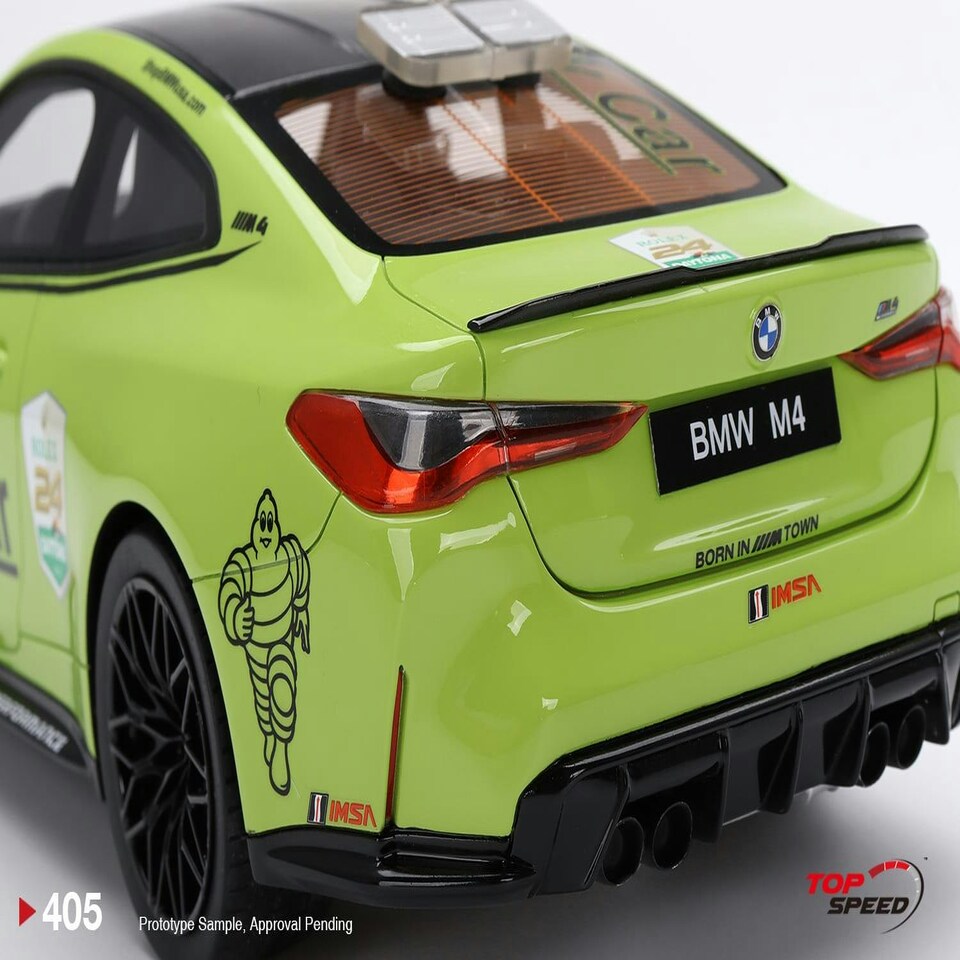 image 1 of BMW M4 Safety Car 2022 Daytona 24Hr 1:18 Scale TSM TS0405