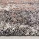 image 4 of KUKOON Beige Grey Distressed Shaggy Living Room Area Rug 120cm x 170cm