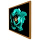 image 5 of Cyan peony flower (Picutre Frame) White | XS
