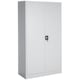 image 4 of Filing Cabinet Set of 2 - 5 height-adjustable shelves, lockable doors Grey