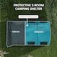 image 3 of Outsunny Camping Tent, 3000mm Waterproof Family Tent for 5-6 Man, Orange
