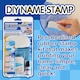 image 4 of DIY Rubber Name Stamp Kit