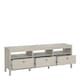 image 5 of Madrid TV Unit 3 Drawers in Cashmere Cream