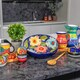 image 3 of Verano Spanish Ceramics Classic Spanish Large Bowl - 30cm Orange/Green Orange | Green