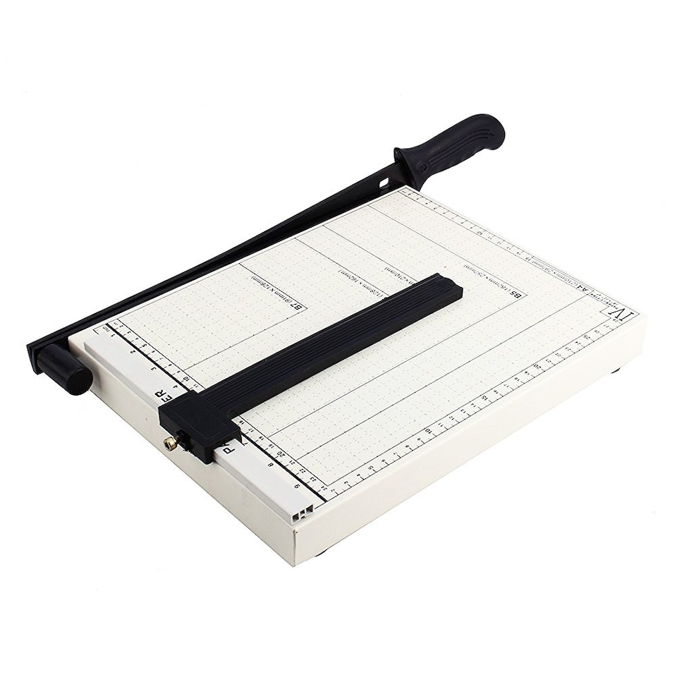 image 1 of Professional Grade A4 Guillotine - Grey