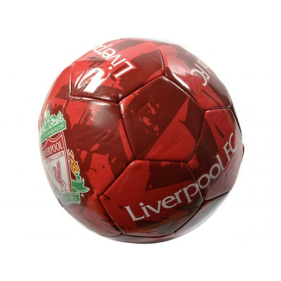 image 1 of Liverpool FC Graffiti Football - Red/White/Green - 5