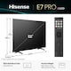 image 2 of Hisense 55E7QTUK-PRO 55inch 4K UHD QLED SMART TV WiFi Dolby Atmos