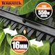image 4 of Terratek 550W 2.5m Electric Long Reach Hedge Trimmer | Grey | Grey | 1