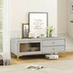 image 5 of COSTWAY TV Stand for 55 Inches 120cm Entertainment Center Grey
