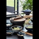 image 4 of Mikasa Satori Porcelain Miso Serve Bowls 11.5cm Blue
